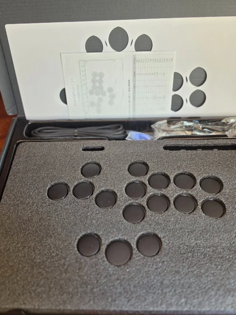 Haute42 HAUTEPAD C16 Leverless Arcade Controller Hitbox Fightstick